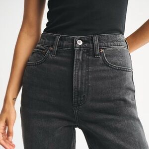 Abercrombie & Fitch High Rise Black Jeans